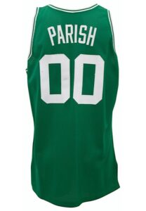 1992-1993 Robert Parish Boston Celtics Game-Used Road Jersey