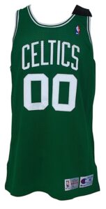 1992-1993 Robert Parish Boston Celtics Game-Used Road Jersey