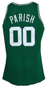 1992-1993 Robert Parish Celtics Game-Used & Autographed Road Jersey