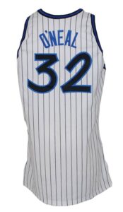 1992-1993 Shaquille O’Neal Rookie Game-Used Orlando Magic Uniform