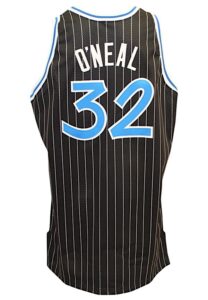 1992-1993 Shaquille O’Neal Rookie Orlando Magic Game-Used Rookie Road Jersey