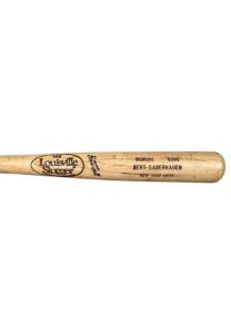 1992-93 Bret Saberhagen NY Mets Game-Used Bat