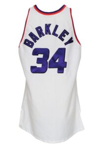 1992-93 Charles Barkley Phoenix Suns Game-Used Home Jersey