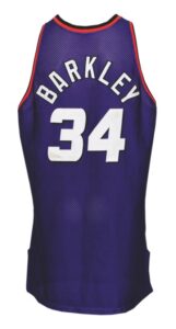 1992-93 Charles Barkley Phoenix Suns Game-Used Road Jersey