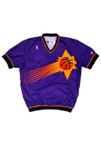 1992-93 Charles Barkley Phoenix Suns Player Worn & Signed Warm-Up Jacket