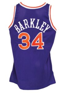 1992-93 Charles Barkley Phoenix Suns TBTC Game-Used Road Jersey