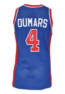 1992-93 Joe Dumars Detroit Pistons Game-Used Road Uniform