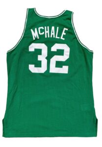 1992-93 Kevin McHale Boston Celtics Game-Used Road Jersey