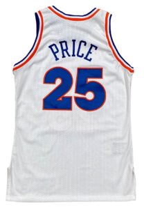 1992-93 Mark Price Cleveland Cavaliers Game-Used Jersey