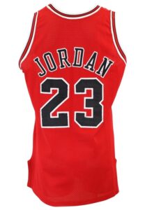 1992-93 Michael Jordan Chicago Bulls Game-Used Road Jersey