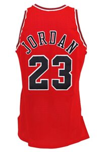 1992-93 Michael Jordan Chicago Bulls Game-Used Road Jersey