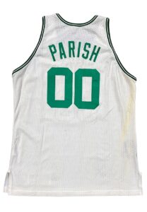 1992-93 Robert Parish Boston Celtics Game-Used Home Jersey