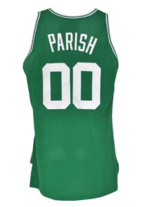 1992-93 Robert Parish Boston Celtics Game-Used Road Uniform