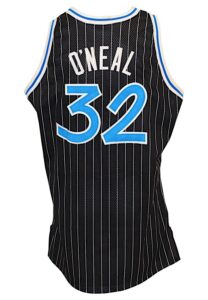 1992-93 Shaquille O’Neal Orlando Magic Game-Used Rookie Road Jersey