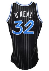 1992-93 Shaquille O’Neal Orlando Magic Rookie Game-Used Road Jersey