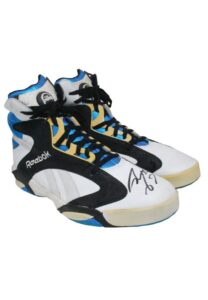 1992-93 Shaquille O’Neal Rookie Orlando Magic Game-Used & Autographed Sneakers