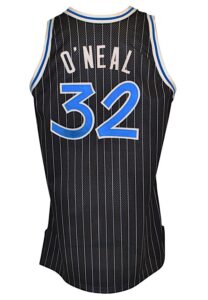 1992-93 Shaquille O’Neal Rookie Orlando Magic Game-Used Road Jersey