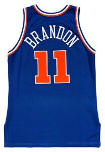 1992-93 Terrell Brandon Cleveland Cavs Game-Used Jersey