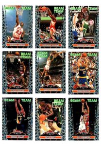 1992-93 Topps Stadium Club “Beam Team” Complete Set