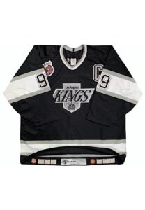 1992-93 Wayne Gretzky Los Angeles Kings Game-Used & Autographed Road Jersey