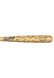 1992 Barry Bonds National League All-Stars Team-Signed Pro Model Bat