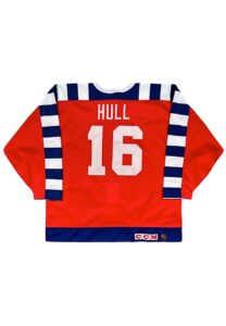 1992 Brett Hull NHL All-Star Game-Used Jersey