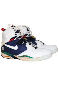 1992 David Robinson USA Basketball Olympic “Dream Team” Game-Used & Autographed Sneakers