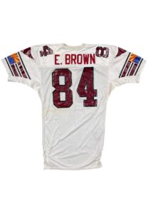 1992 Eddie Brown Arizona Cardinals Preseason Game-Used Jersey