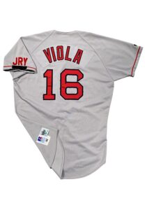 1992 Frank Viola Boston Red Sox Game-Used Road Jersey