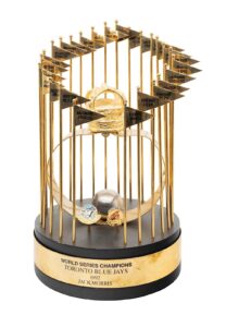 1992 Jack Morris Toronto Blue Jays World Series Player Trophy