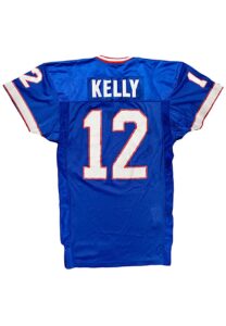 1992 Jim Kelly Buffalo Bills Game-Used Jersey