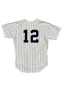 1992 Jim Leyritz NY Yankees Game-Used & Autographed Jersey