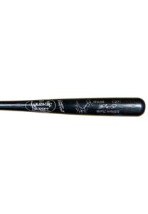 1992 Ken Griffey Jr. Seattle Mariners Game-Used & Signed Bat