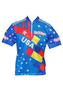 1992 Lance Armstrong USA Olympics Race-Worn Jersey