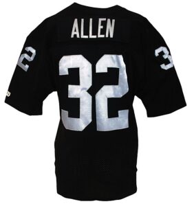 1992 Marcus Allen Oakland Raiders Game-Used Home Jersey