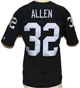 1992 Marcus Allen Oakland Raiders Game-Used Home Jersey