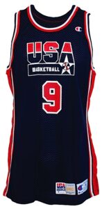 1992 Michael Jordan Olympic Dream Team Game-Used Road Jersey