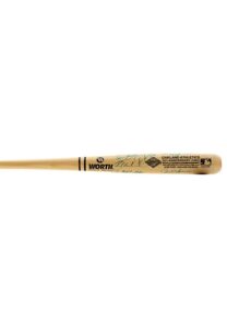 1992 Oakland A’s Multi-Signed Commemorative World Series LE Bat