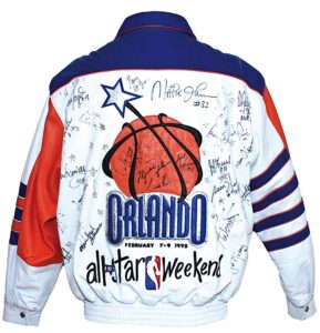 1992 Orlando All-Star Weekend Players Autographed Jacket