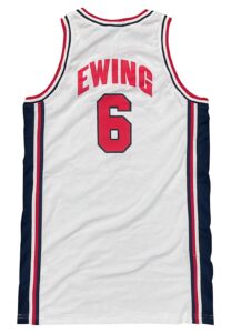 1992 Patrick Ewing USA Olympics Basketball ‘Dream Team’ Game Jersey