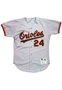 1992 Rick Dempsey Baltimore Orioles Game-Used Jersey