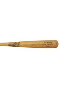 1992 Ryne Sandberg Chicago Cubs Game-Used & Autographed Bat