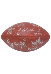 1992 Tampa Bay Buccaneers Team-Signed Football