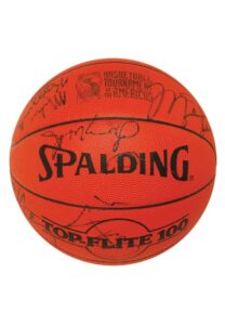 1992 Tournament of the Americas Team Autographed Limited Edition Basketball