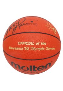 1992 USA Olympics “Dream Team” Team-Signed Basketball