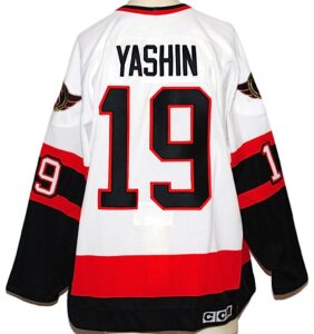 1993-1994 Alexei Yashin Ottawa Senators Game-Used Home Jersey