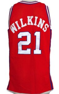 1993-1994 Dominique Wilkins LA Clippers Game-Used Road Jersey