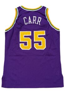 1993-94 Antoine Carr Utah Jazz Game-Used Jersey