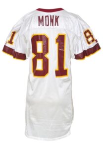 1993-94 Art Monk Washington Redskins Game-Used Road Jersey