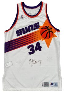 1993-94 Charles Barkley Phoenix Suns Game-Used & Autographed Jersey